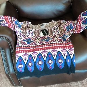 Xl,3/4 sleeve top. Raakhee brand,from vonmaur